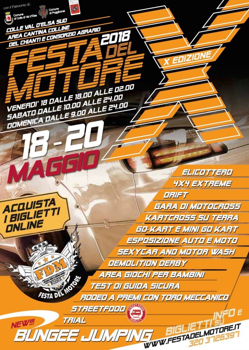 Festa del Motore 2018 - Colle Val d'Elsa